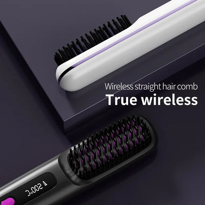 Brosse Lissante Ionique Sans Fil
