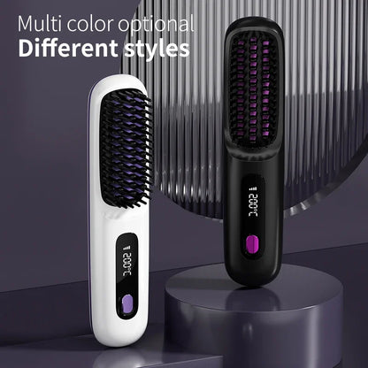 Brosse Lissante Ionique Sans Fil